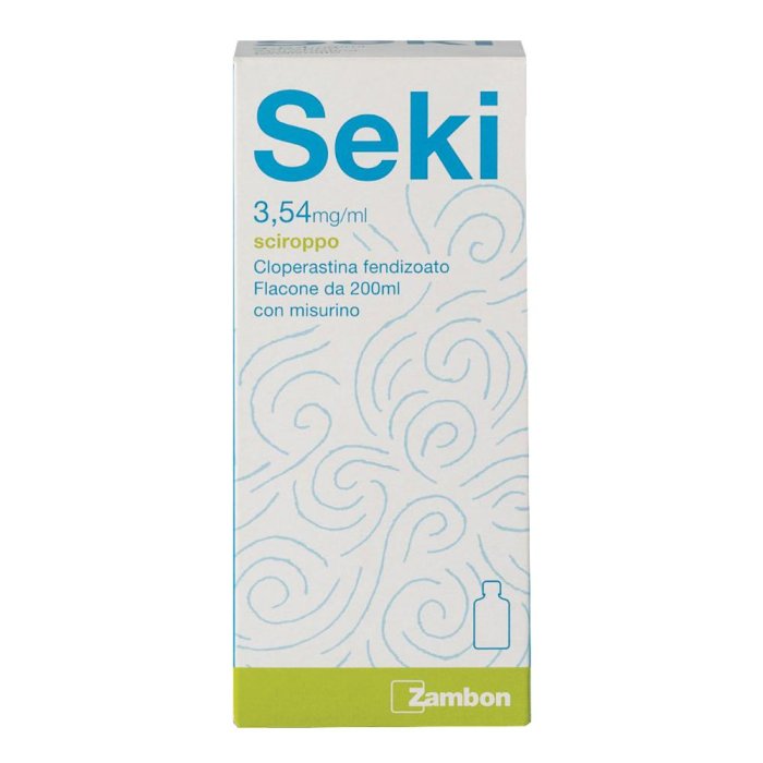 Seki Sciroppo Sedativo Efficace per la Tosse Secca 3,54 Mg/Ml  200 Ml