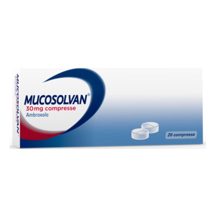 MUCOSOLVAN 20 Cpr 30mg