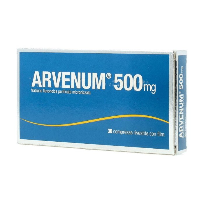 Arvenum 500 500 Mg Compresse Rivestite Con Film 30 Compresse