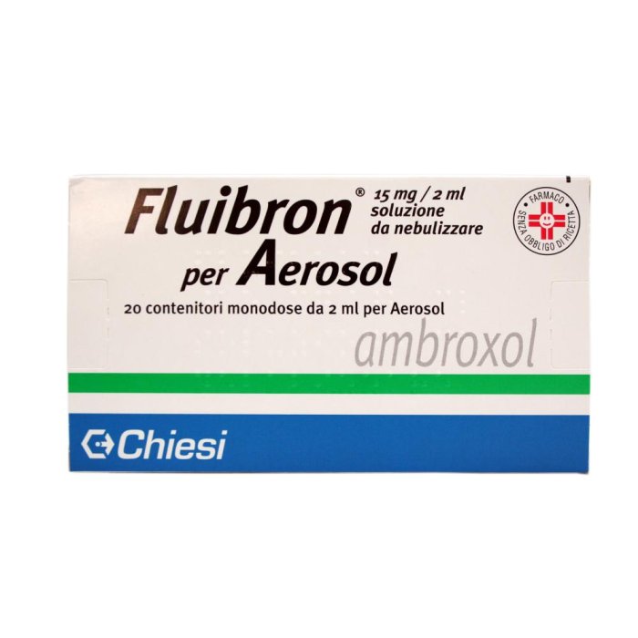 Fluibron 15 Mg/2 Ml Soluzione Da Nebulizzare 20 Contenitori Monodose 2 Ml
