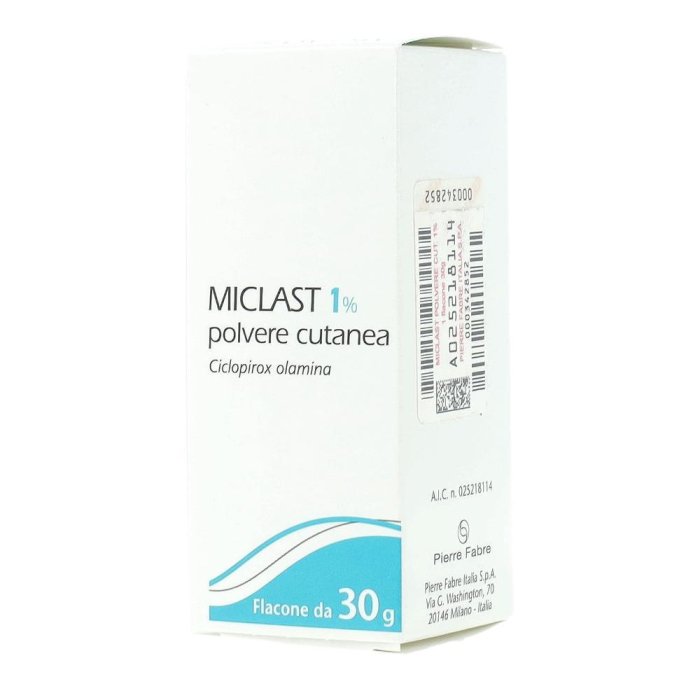 Miclast 1% Polvere Cutanea 1 Flacone Da 30 G