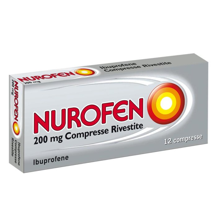 Nurofen 200 Mg Compresse Rivestite 12 Compresse