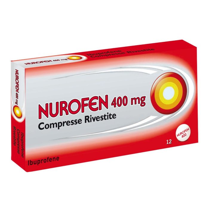 Nurofen 400 Mg Compresse Rivestite 12 Compresse
