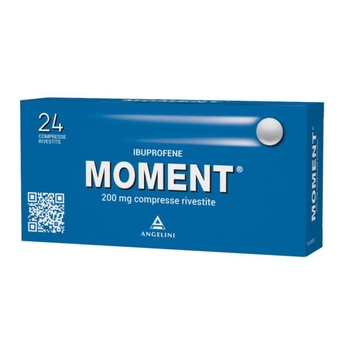 Moment 200 Mg Compresse Rivestite 24 Compresse