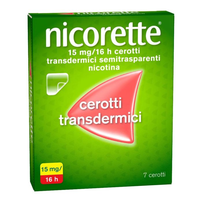 Nicorette 7 Cerotti Transdermici 15mg/16H