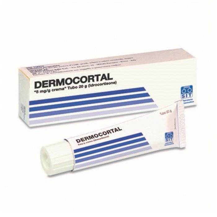 Dermocortal crema 5 mg/g 20 ml idrocortisone per prurito ed eczemi