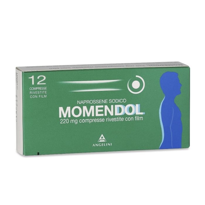 Momendol 12 Compresse Rivestite 220mg Naprossene