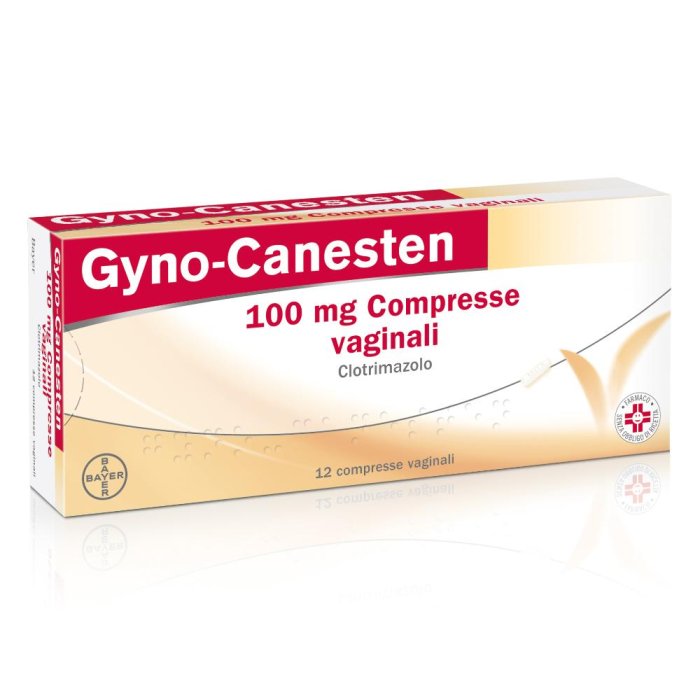 Gynocanesten per Candida Prurito Bruciore Intimo Perdite Infezioni Vaginali 12 Compresse Vaginali
