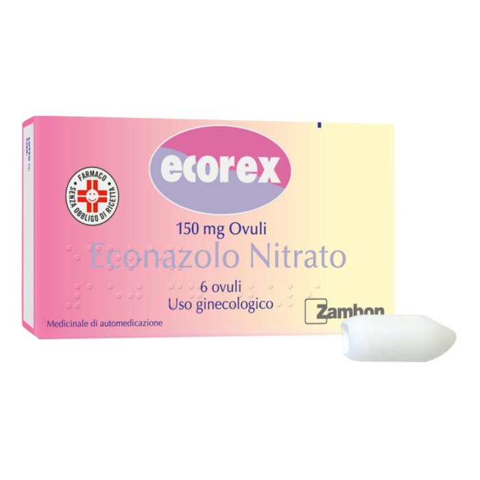 ECOREX 6 Ovuli Vag.150mg