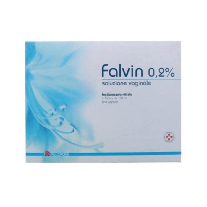 Falvin 0,2% Soluzione Vaginale 5 Flaconi 150 Ml