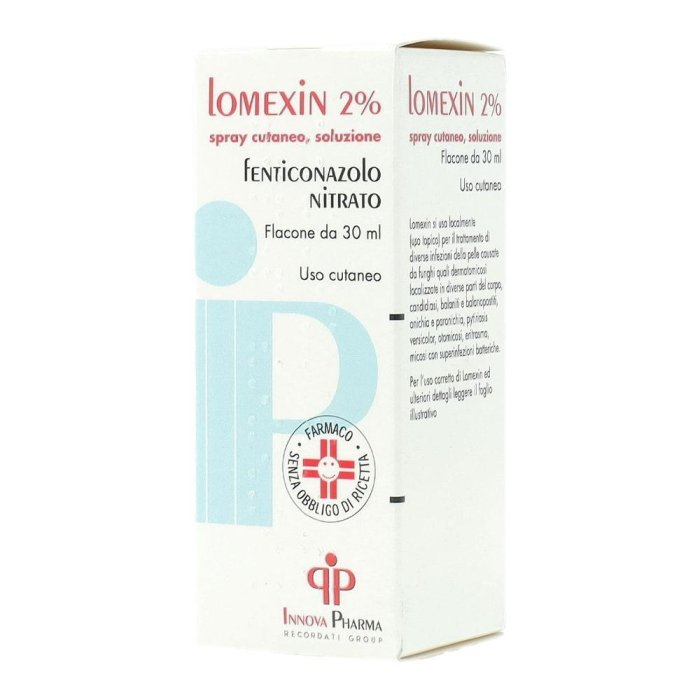 Lomexin 2% Spray Cutaneo, Soluzione Flacone Da 30 Ml