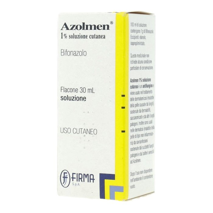 Azolmen 1% Soluzione Cutanea Bifonazolo per Dermatomicosi 30ml