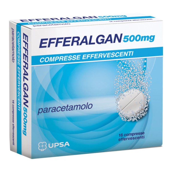 Efferalgan 500 Mg Compresse Effervescenti 16 Compresse
