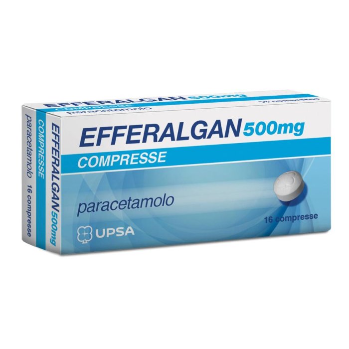 Efferalgan 500 Mg Compresse 16 Compresse