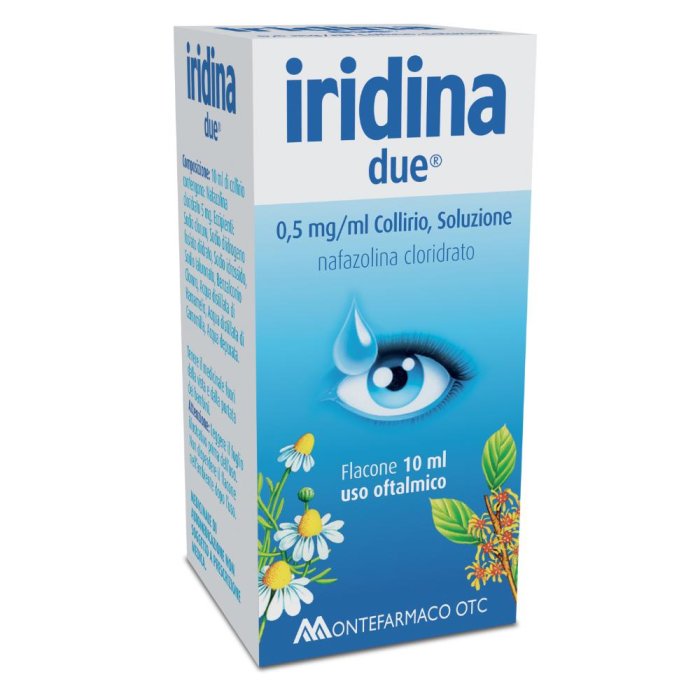 Iridina Due 0,5 Mg/Ml Collirio, Soluzione Flacone 10 Ml