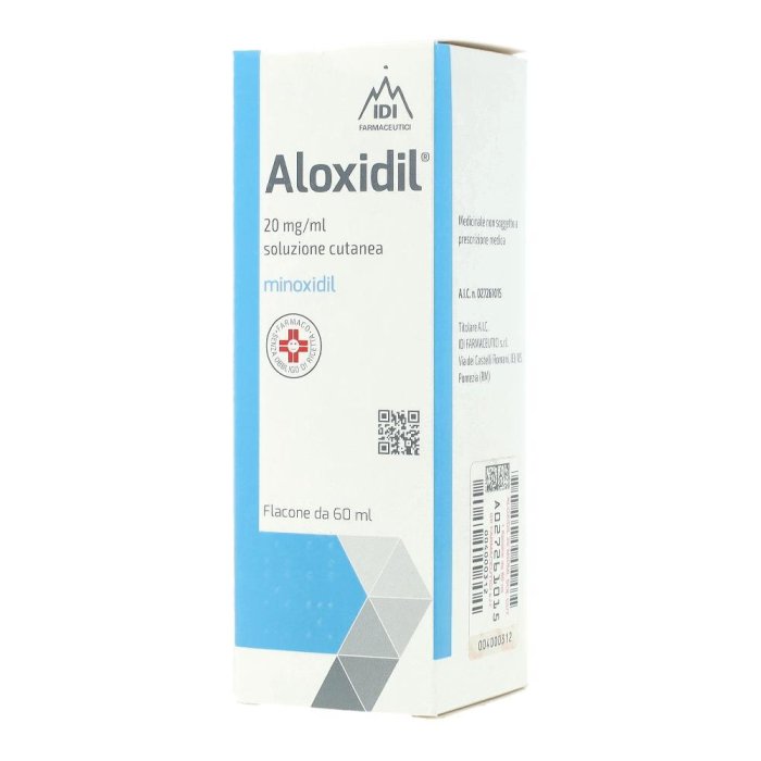 Aloxidil 20 Mg/Ml Soluzione Cutanea 1 Flacone Da 60 Ml