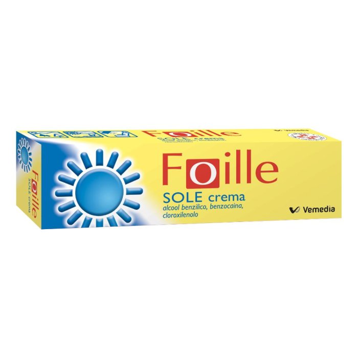 Foille Sole  Crema cutanea per scottature ed ustioni  30 g