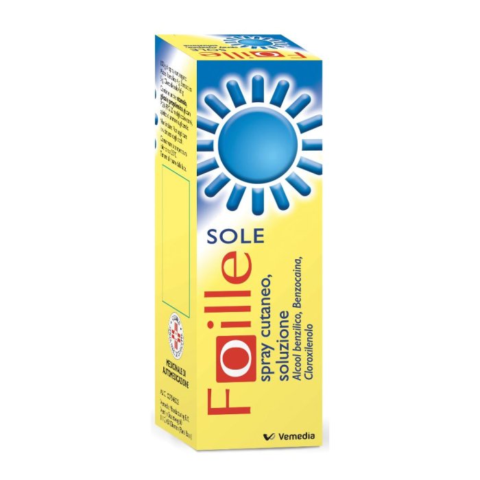 Foille Sole spray cutaneo per eritemi e punture 70g