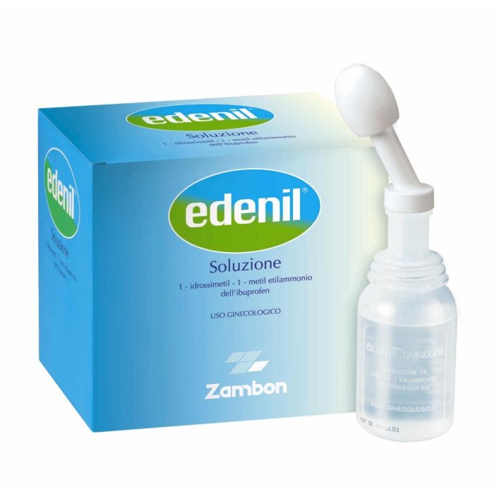 Edenil 0,1 G Soluzione Vaginale  5 Flaconi Di Soluzione Da 100 Ml