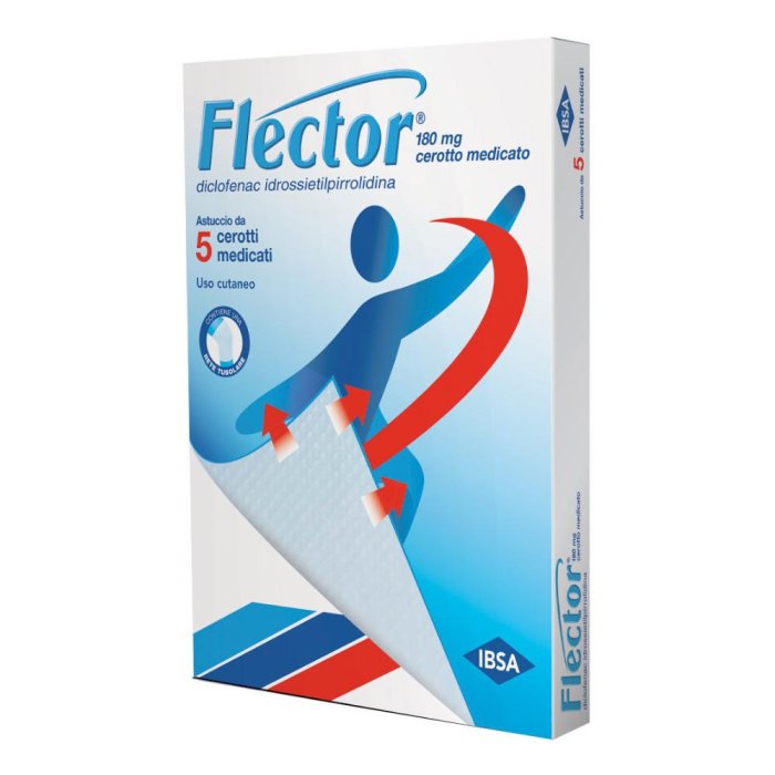 Flector 180 Mg Cerotto Medicato 5 Cerotti Medicati