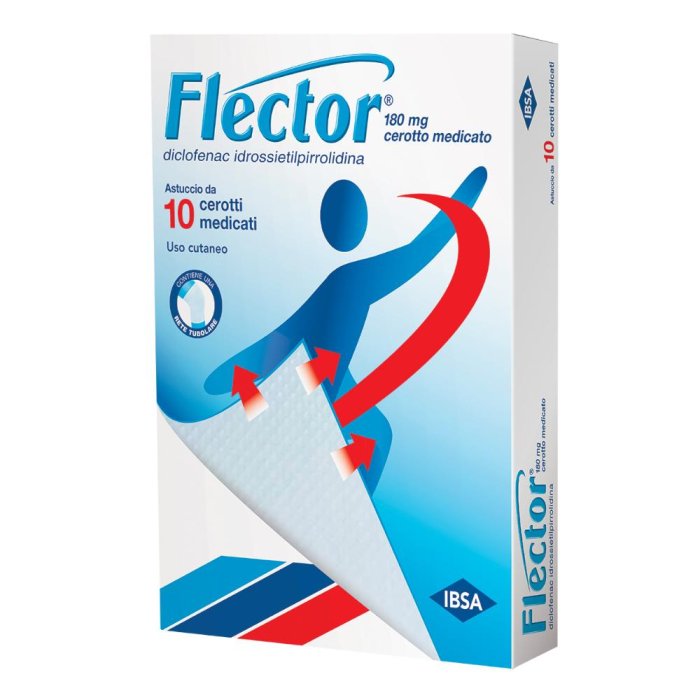 Ibsa Flector 10 Cerotti Medicati 180 mg