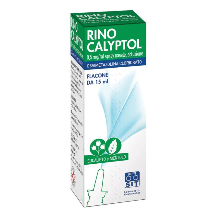 Rinocalyptol spray nasale decongestionante 15 ml con ossimetazolina