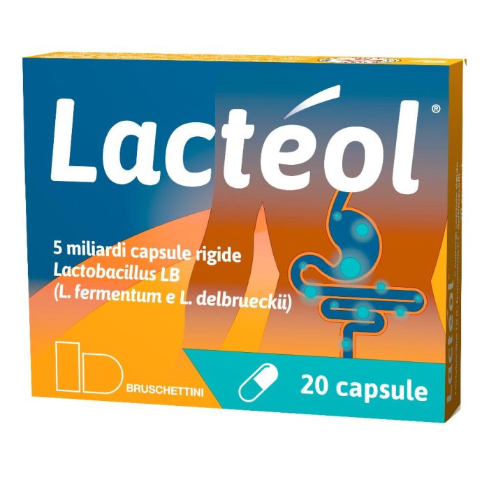 Lacteol 5 Miliardi Capsule Rigide 20 Capsule