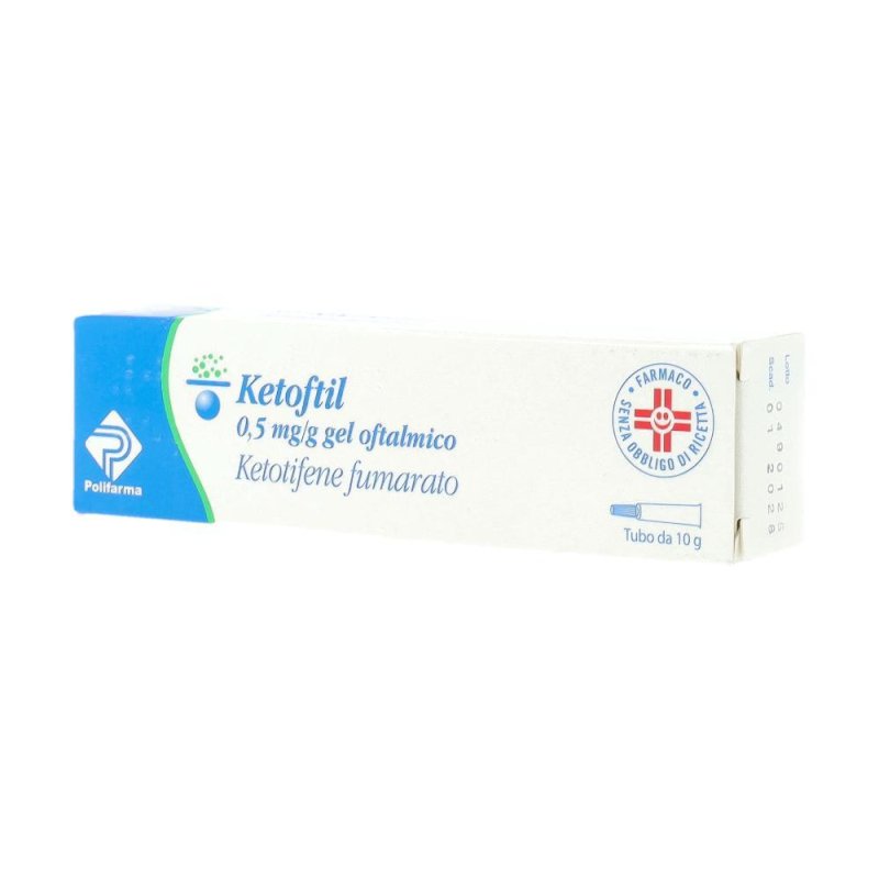 Ketoftil 0,05% Gel Oftalmico Tubo Da 10 G