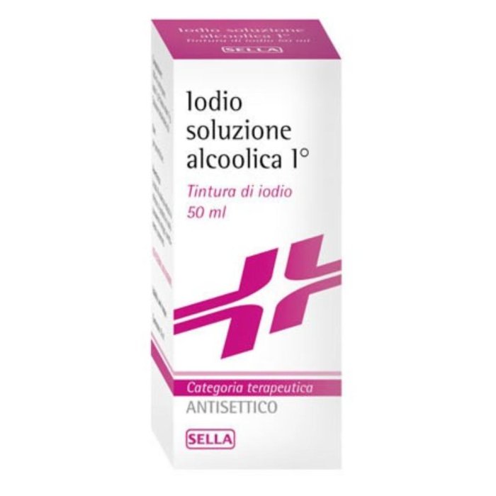 Iodio Sol Alco I 7%/5% Soluzione Cutanea Alcoolica 1 Flacone 50 Ml