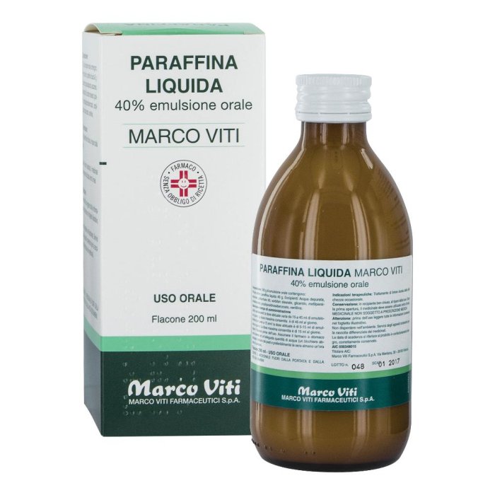 Olio di vaselina Viti emulsione cutanea quaranta per cento 200 grammi emolliente protettivo per pelle secca e irritata