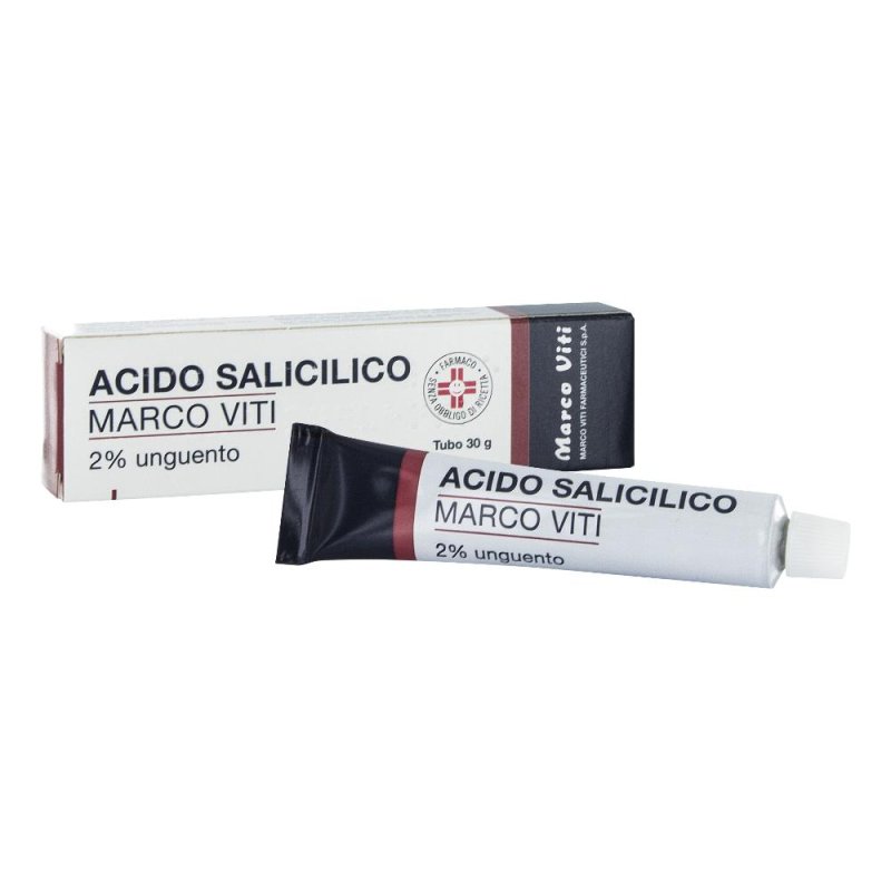 Marco Viti Acido Salicilico Unguento Dermatologico 30g 2% Marco Viti Acido Salicilico Unguento Dermatologico 30g 2%