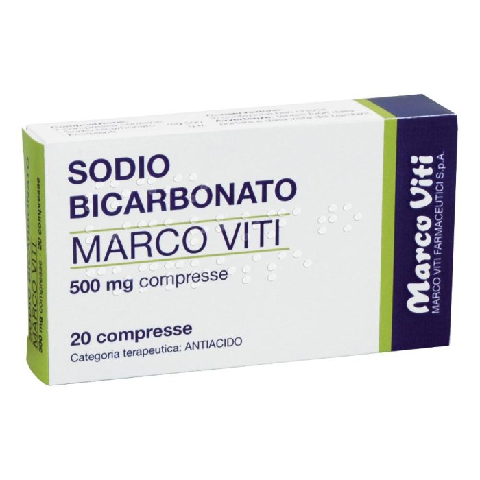 SODIO Bic. 500mg 20 cpr VITI