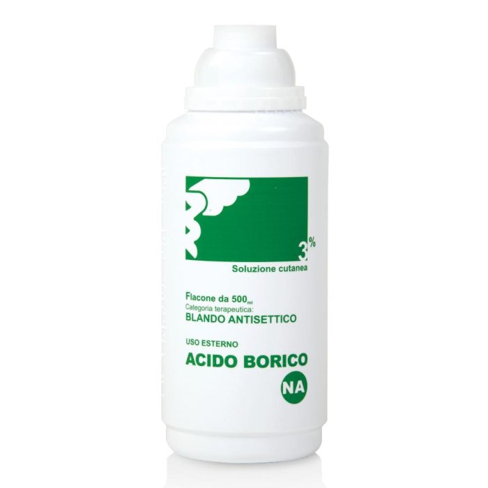 Acido Borico 3% Soluzione Cutanea Antisettica 500ml