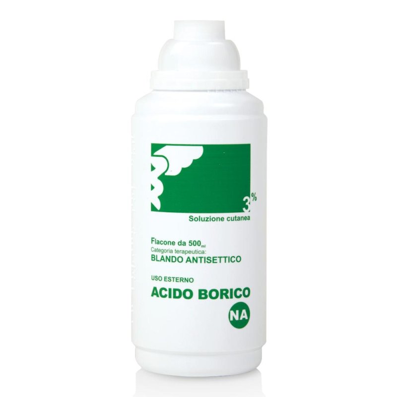 Acido Borico 3% Soluzione Cutanea Antisettica 500ml