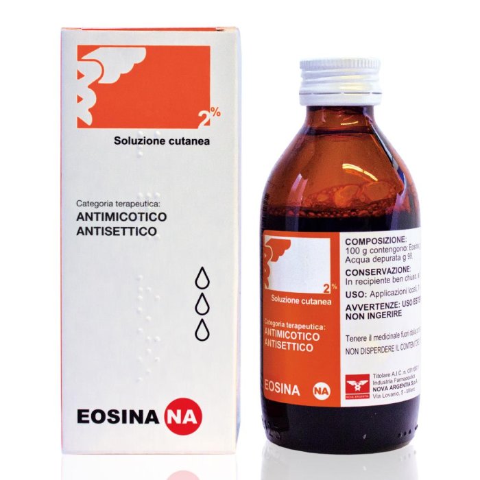 Eosina Nova Ar 2% Soluzione Cutanea Antimicotica e Antisettica 100g
