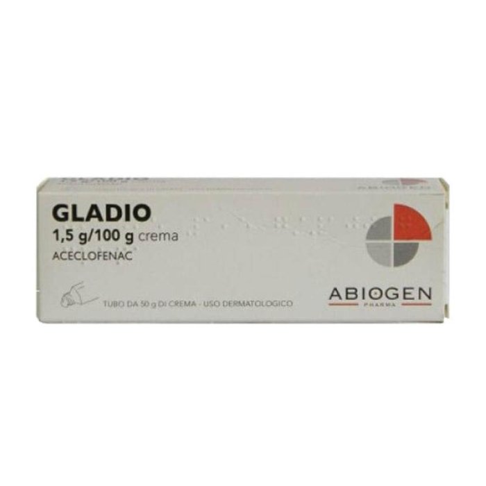 Gladio Crema antinfiammatorio 1,5% 50g