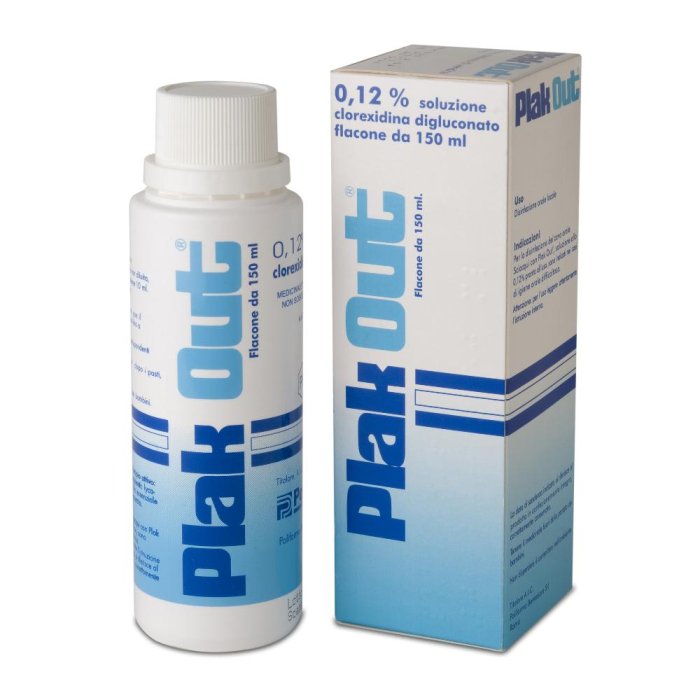 PlakOut - Soluzione 0,12% Flacone Confezione 150 Ml