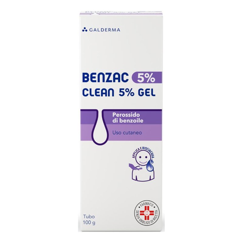 Benzac Gel Clean 5% Tubo 100 g