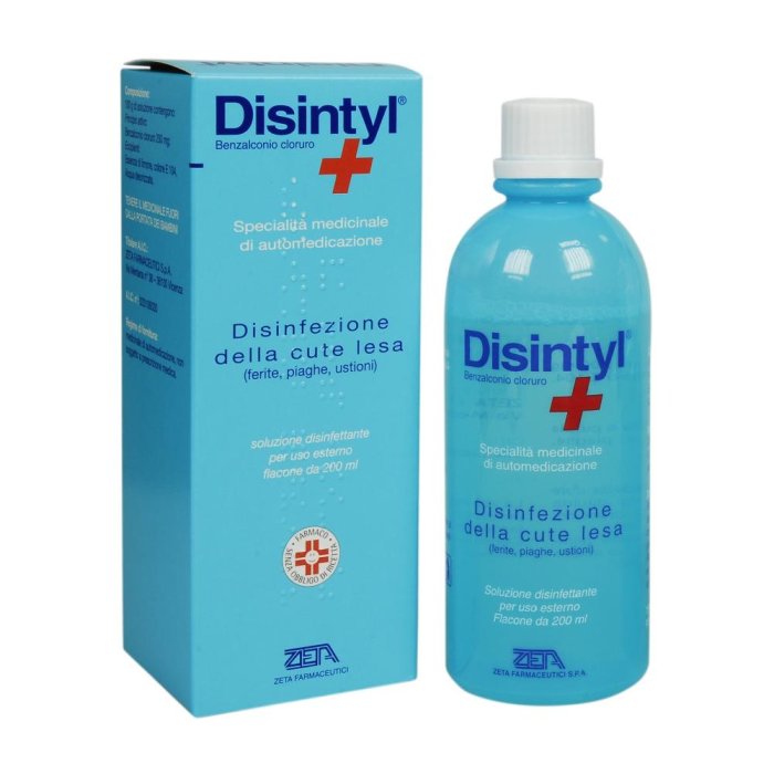 Disintyl Soluzione Disinfettante 0,2% a Base di Benzalconio 200 ml