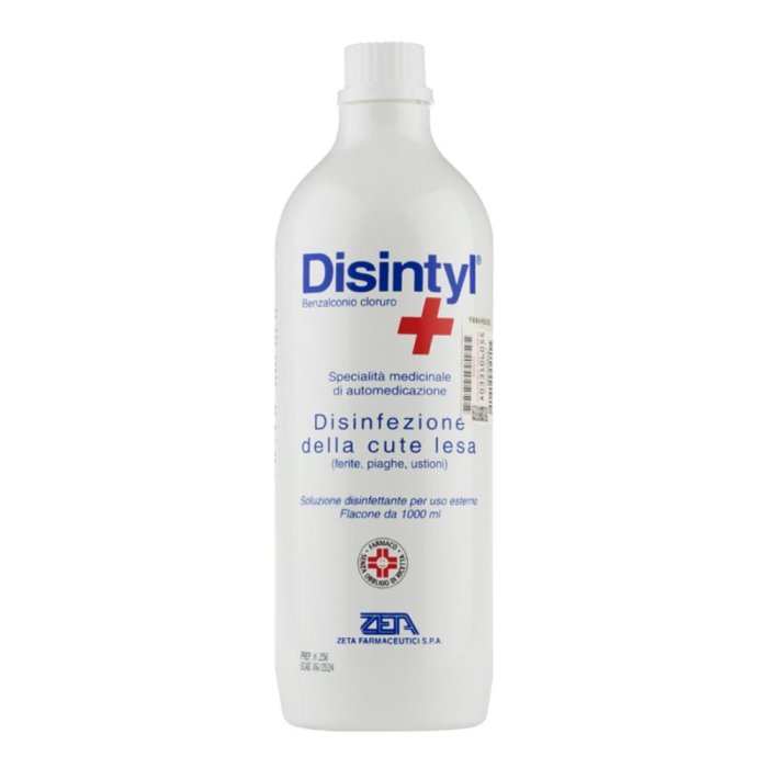 Disintyl Soluzione Disinfettante 0,2% 1000 Millilitri Antisettico per Cute Integra e Strumenti Medici