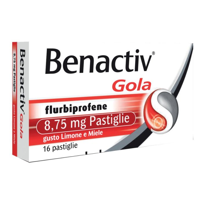 Benactiv Gola 8,75 Mg Pastiglie Gusto Limone E Miele 16 Pastiglie