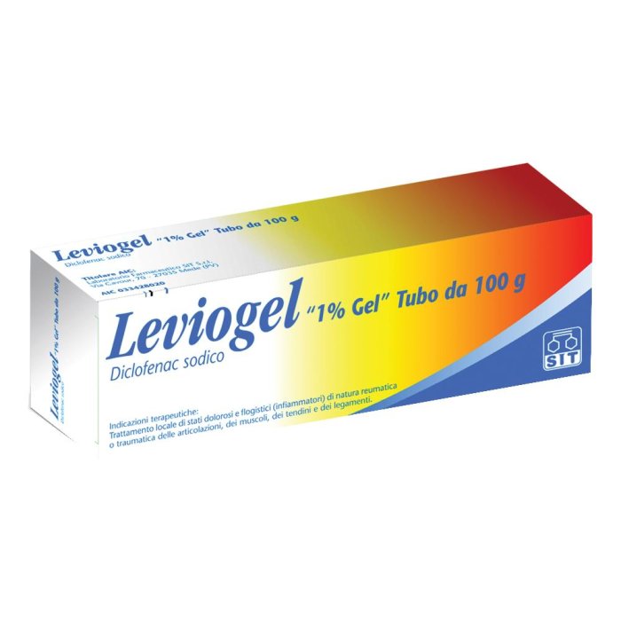 Leviogel 10 mg/g gel 100 g - gel antinfiammatorio topico con diclofenac sodico