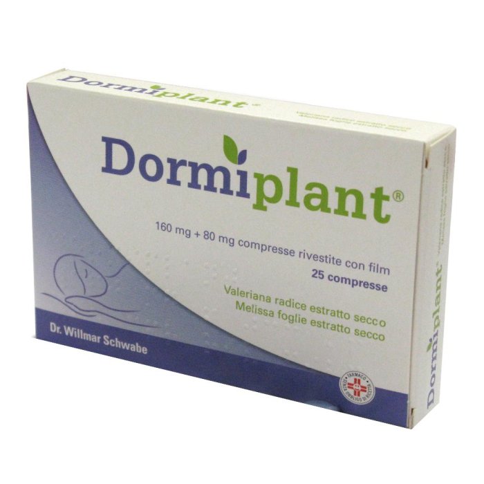 Dormiplant 160 mg + 80 mg 25 Compresse Rivestite per Sonno Naturale e Disturbi del Sonno