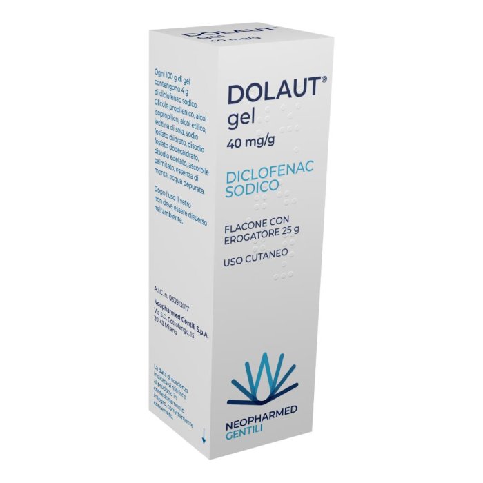 Dolaut 4% Gel Flacone Con Erogatore 25 G