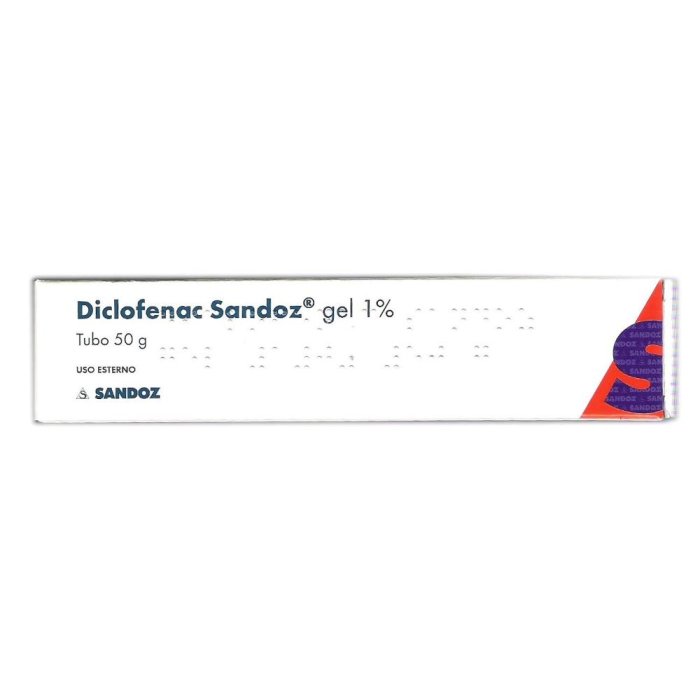 Diclofenac Sand 1% Gel Antidolorifico Locale 50g