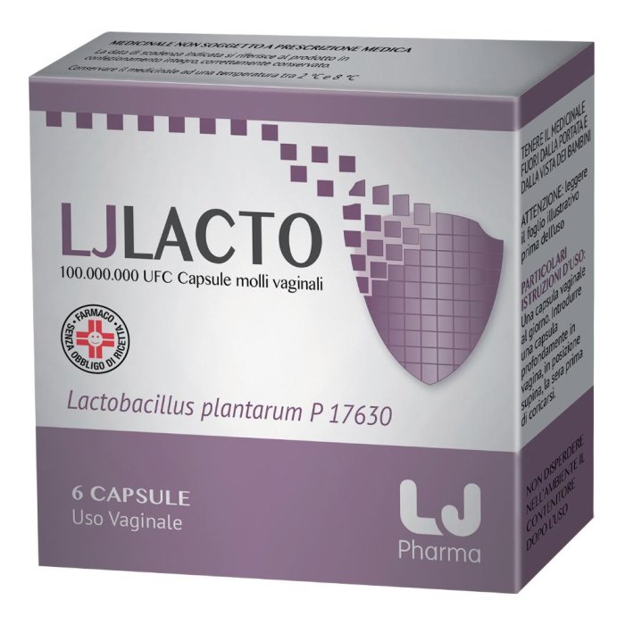 Ljlacto Capsule Molli Vaginali, 6 Capsule