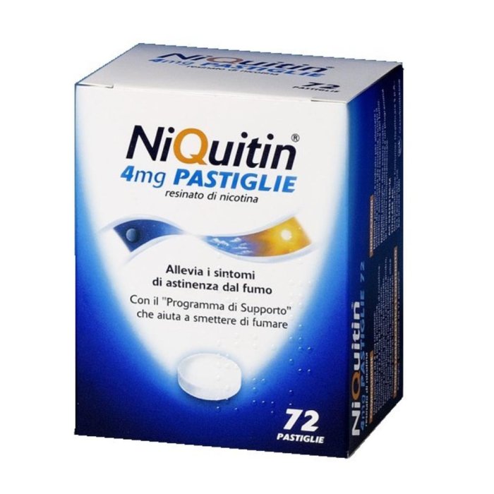 NIQUITIN*72PASTL 4MG OPACO