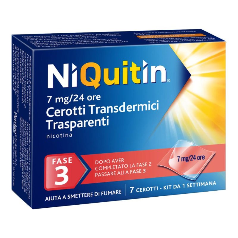 NIQUITIN*7 Cer.Transd. 7mg/24H NIQUITIN*7 Cer.Transd. 7mg/24H