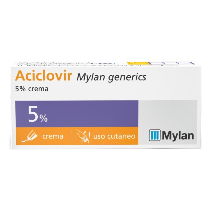 Aciclovir My Crema 5% - Trattamento Herpes Genitali e Labial  3g 