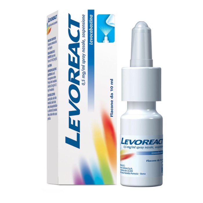 LEVOREACT Spray Nas.0,5mg/ml